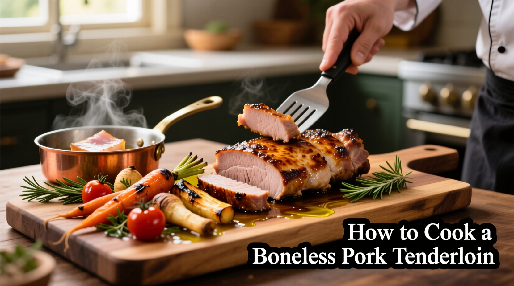 how to cook a boneless pork tenderloin