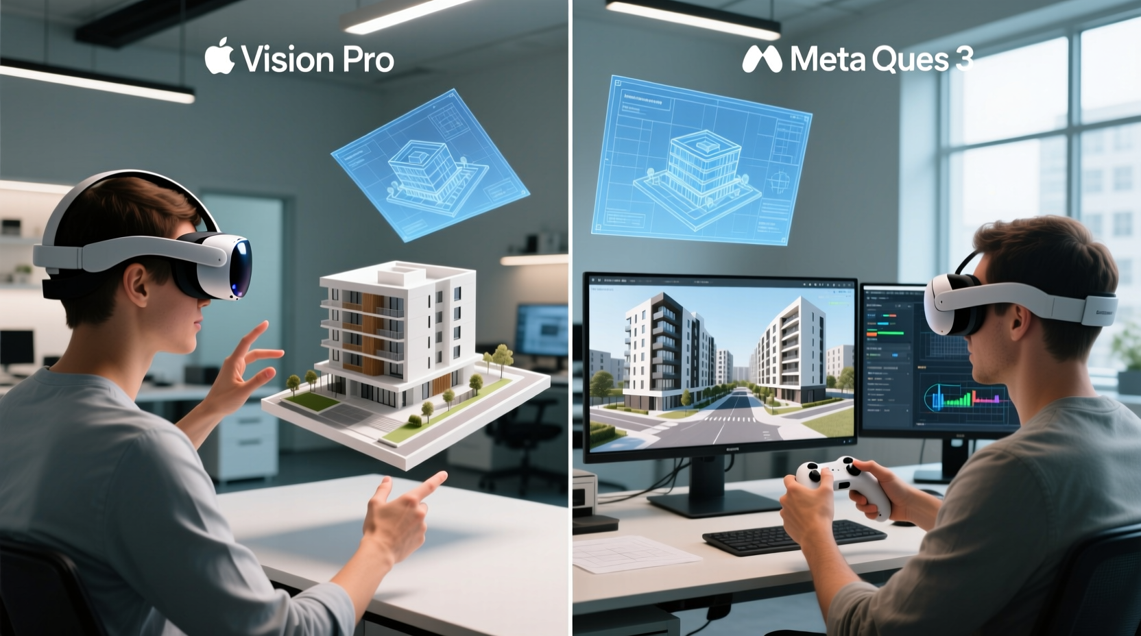 Vision Pro vs Quest 3 for Architecture