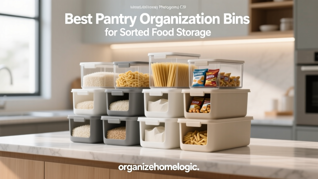Best Pantry Bins for Sorted Food Storage