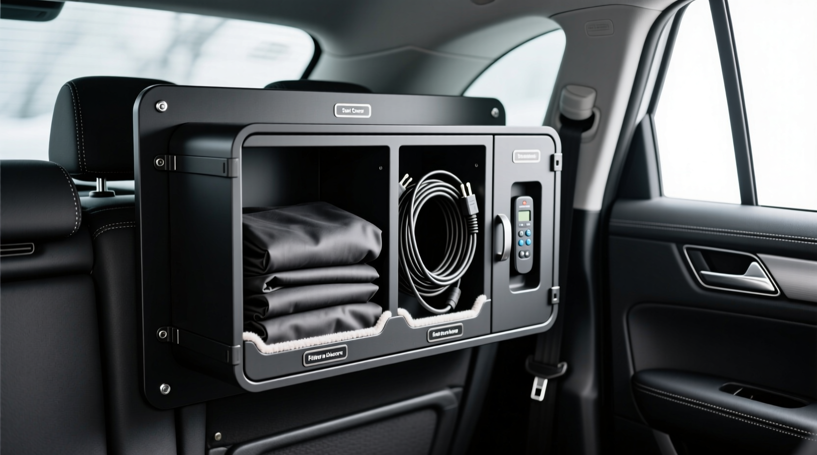 closet organization tips for heated car seat covers