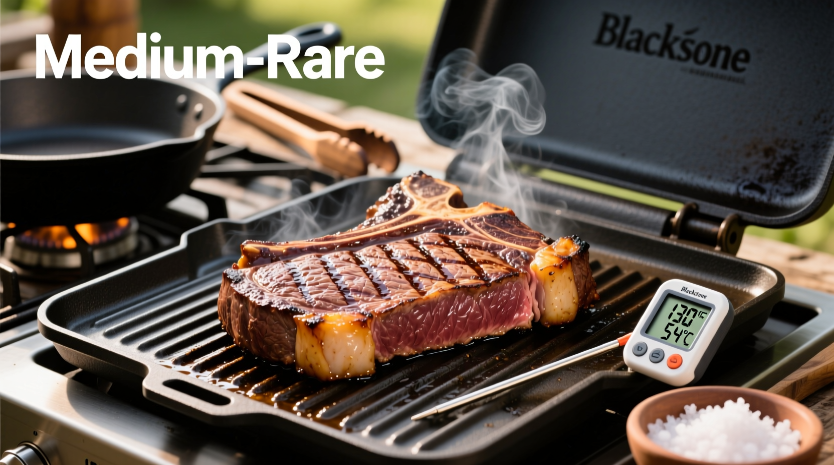 how long to cook steaks on blackstone