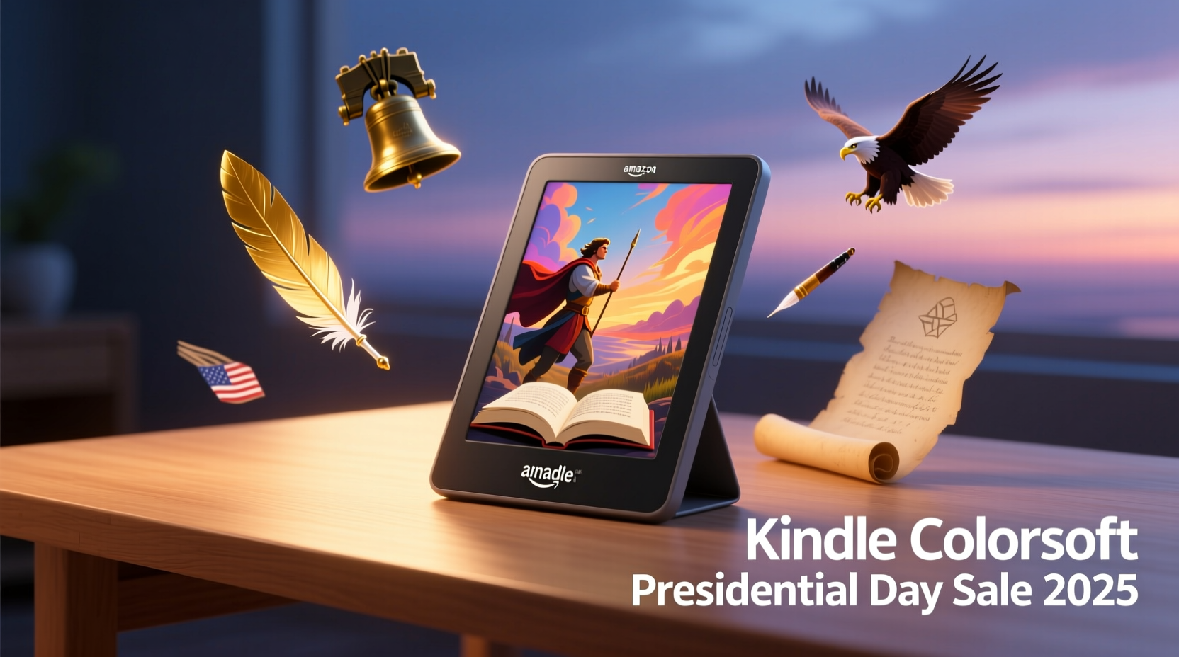 Bring Stories to Life: Amazon's Kindle ColorSoft Presidential Day Sale 2025
