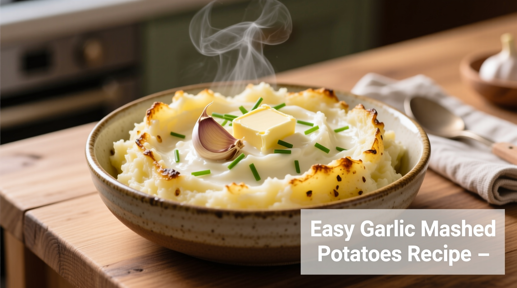 Easy Garlic Mashed Potatoes Recipe in 30 Minutes