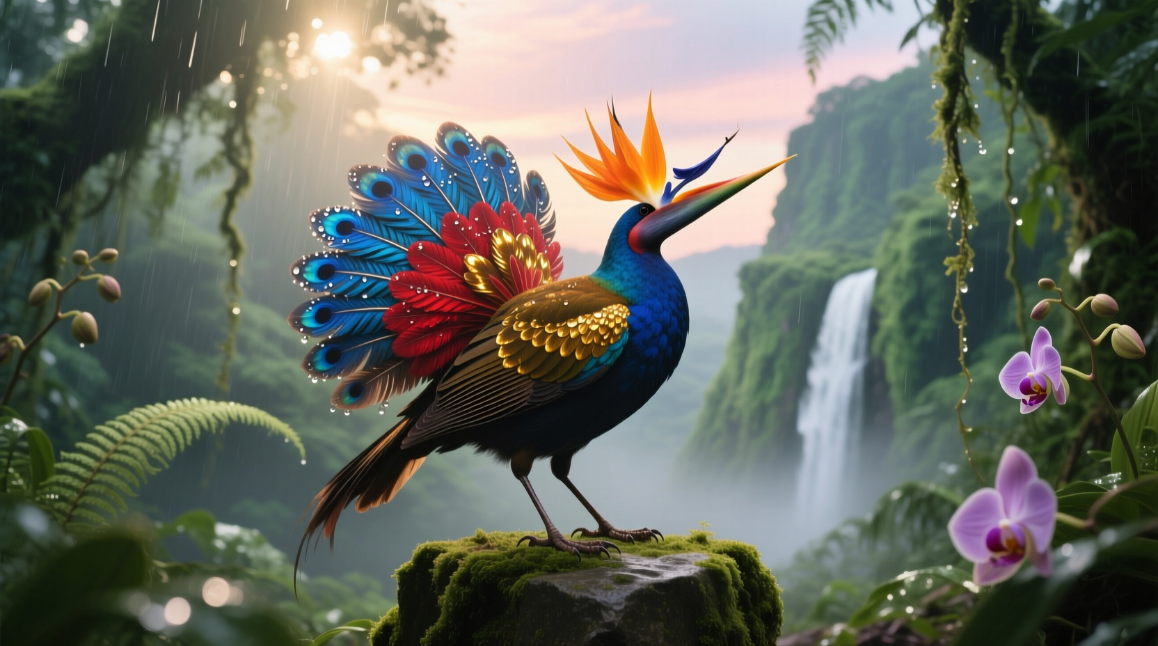 bloom bird of paradise