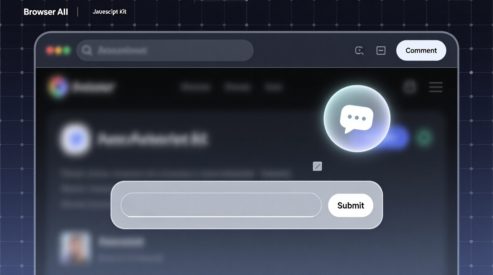 add comments to any web page with js kit