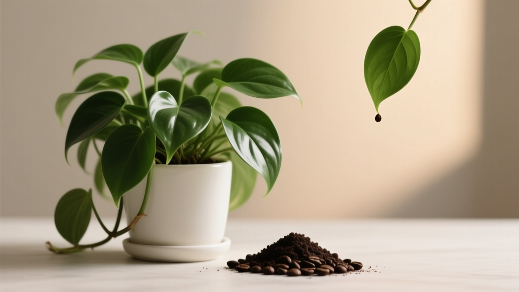 Coffee Grounds for Indoor Plants: Do They Stop Leaf Drop?