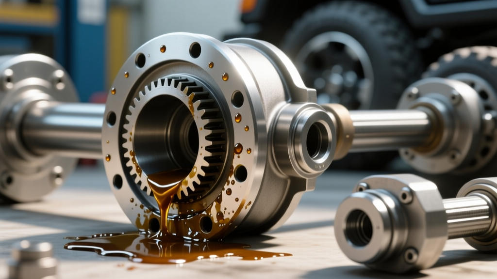 Jeep Dana 44 Manual Differential Lock Leak Repair Guide