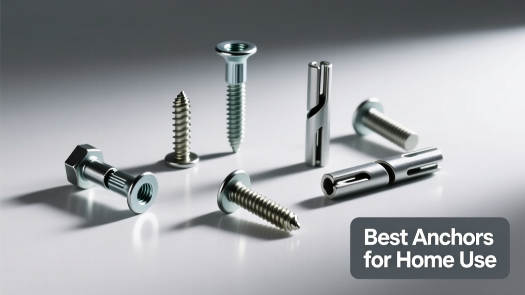 Best Anchors for Home Use: Drywall, Concrete & More