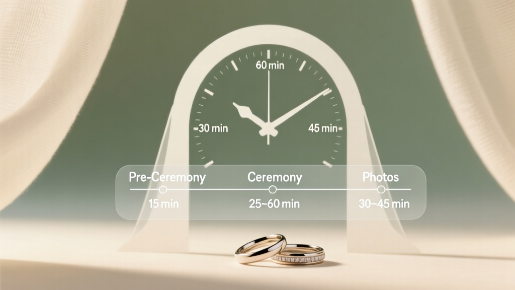 How Long Is a Wedding Service? Real Timing Data (2026)