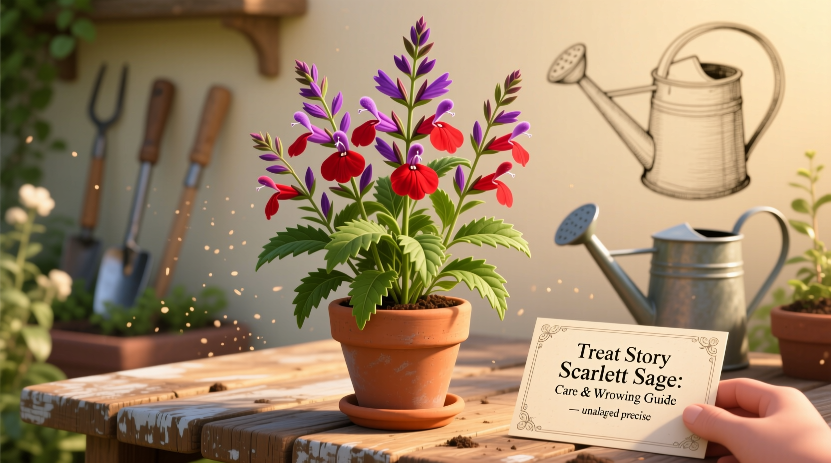 Scarlett Sage Care: 5 Growing Tips | TheHomeSprouts
