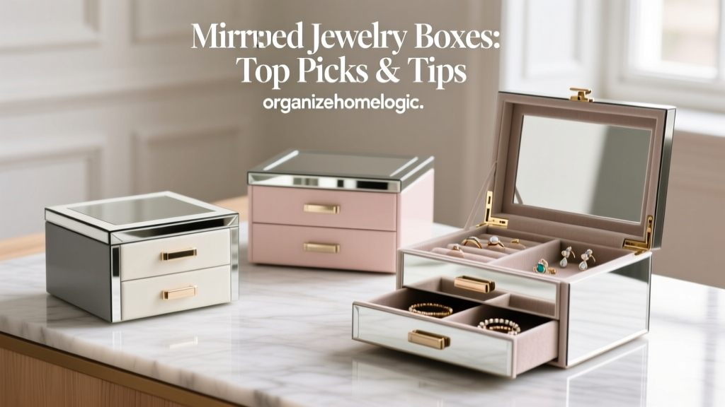 Mirrored Jewelry Boxes with Drawers: Top Picks & Tips