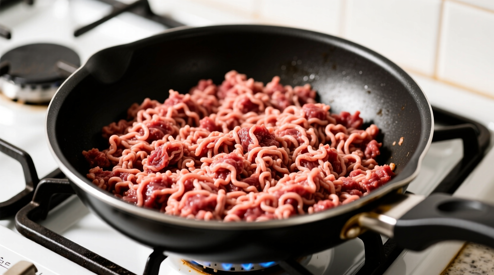 how long to cook ground beef on stove