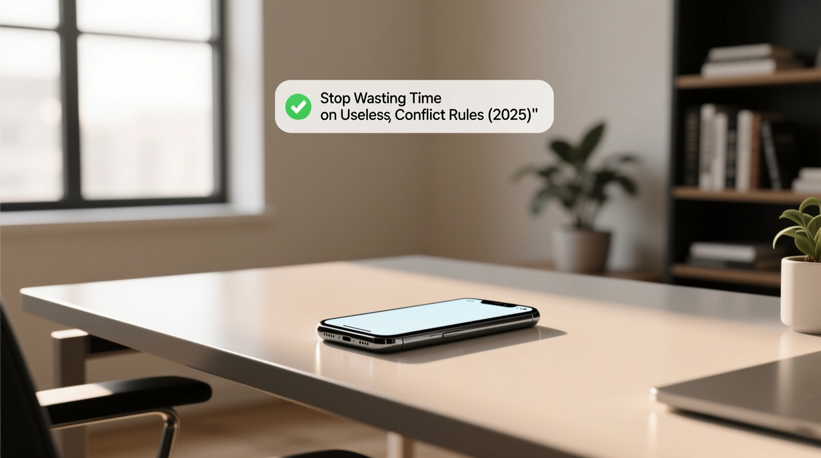 stop wasting time on useless conflict rules 2025