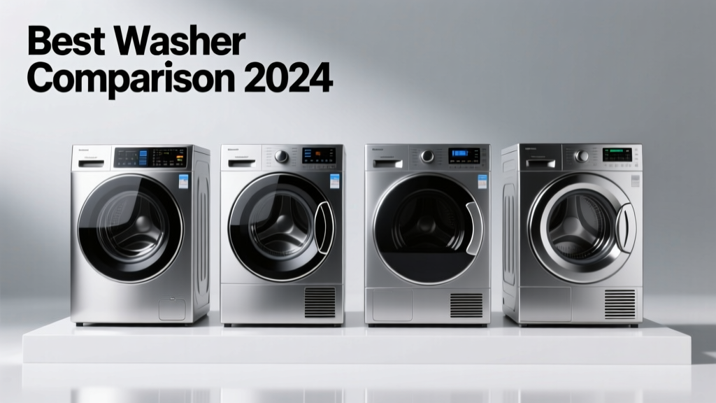 Best Washer Comparison: Top 7 Models Tested for Capacity, Efficiency, and Real-World Performance in 2024