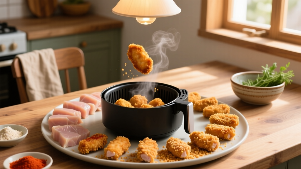 Air Fryer Chicken Nuggets: Crispy, Juicy & Oil-Free