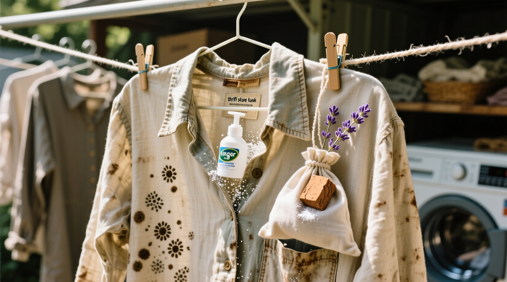 why do vintage clothes smell weird and how to remove the thrift store funk