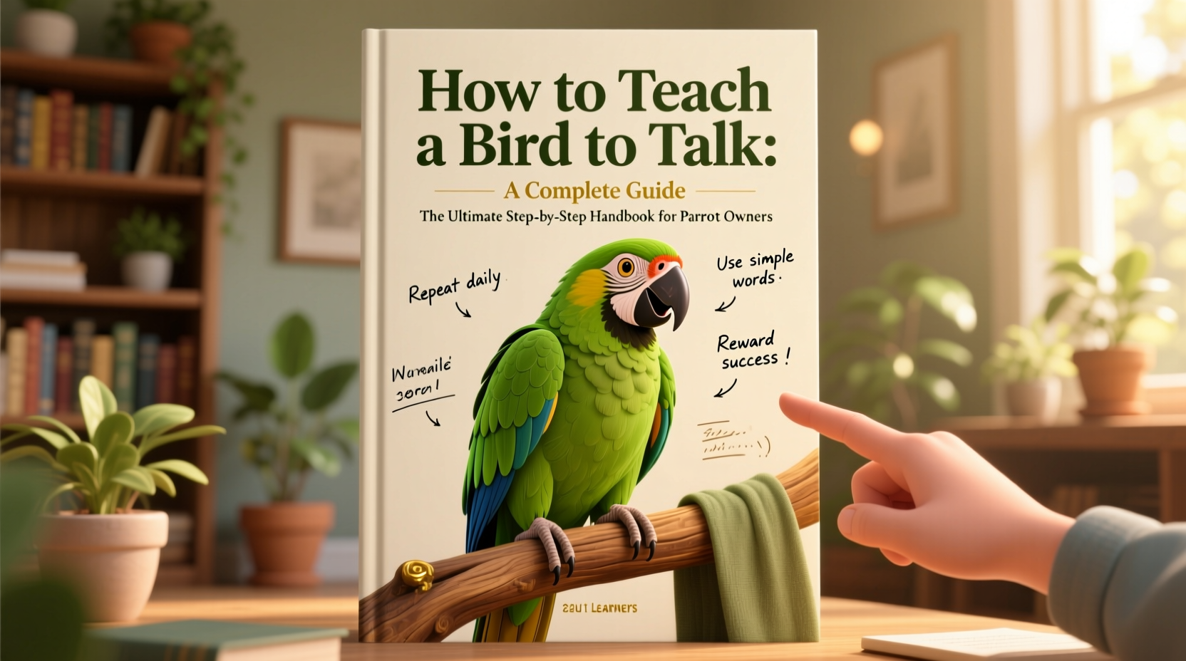 how to teach a bird to talk