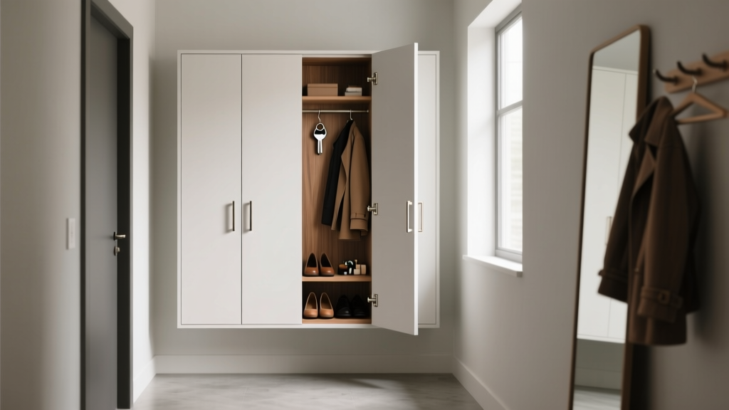 Small Entryway Cabinets with Doors: Smart Storage