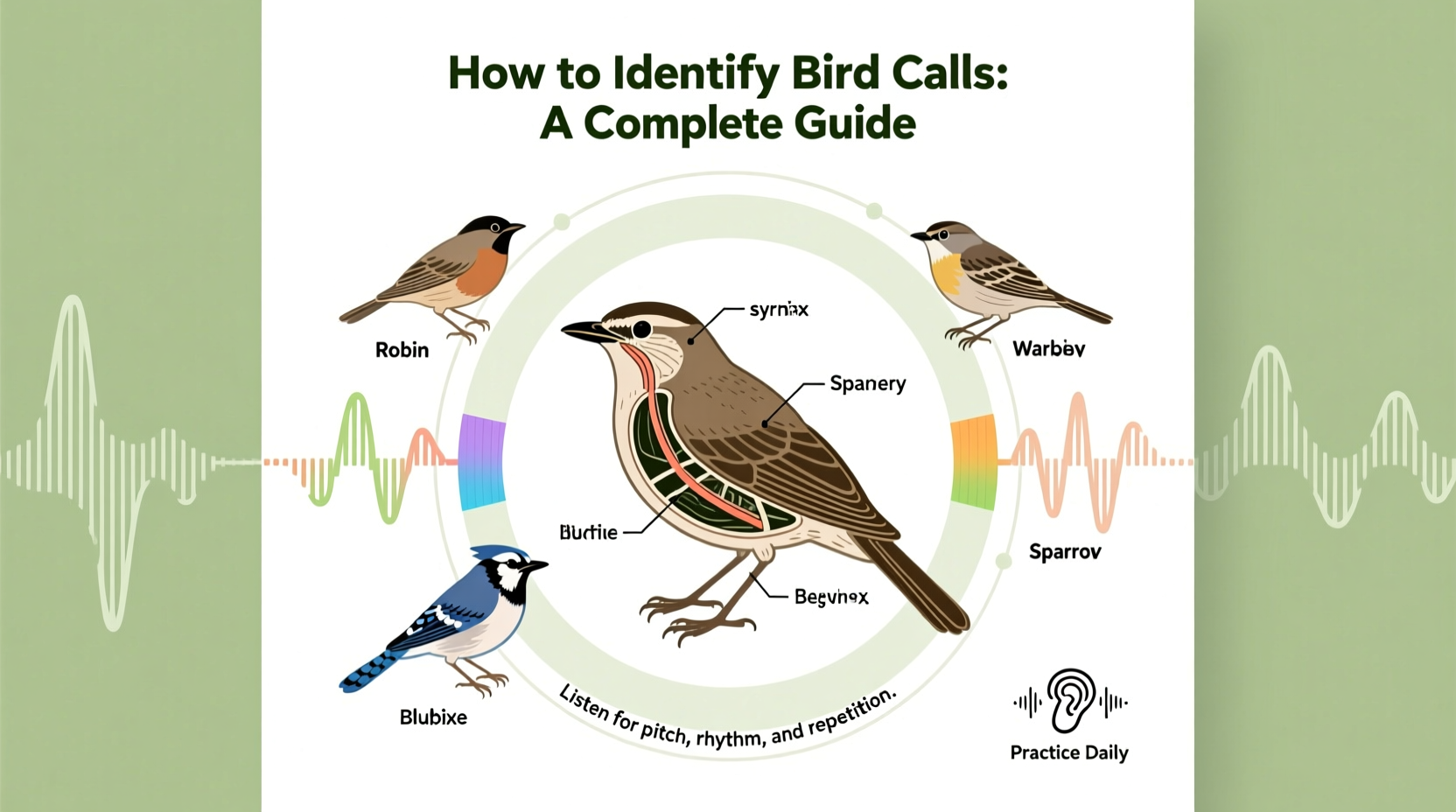how to identify bird calls
