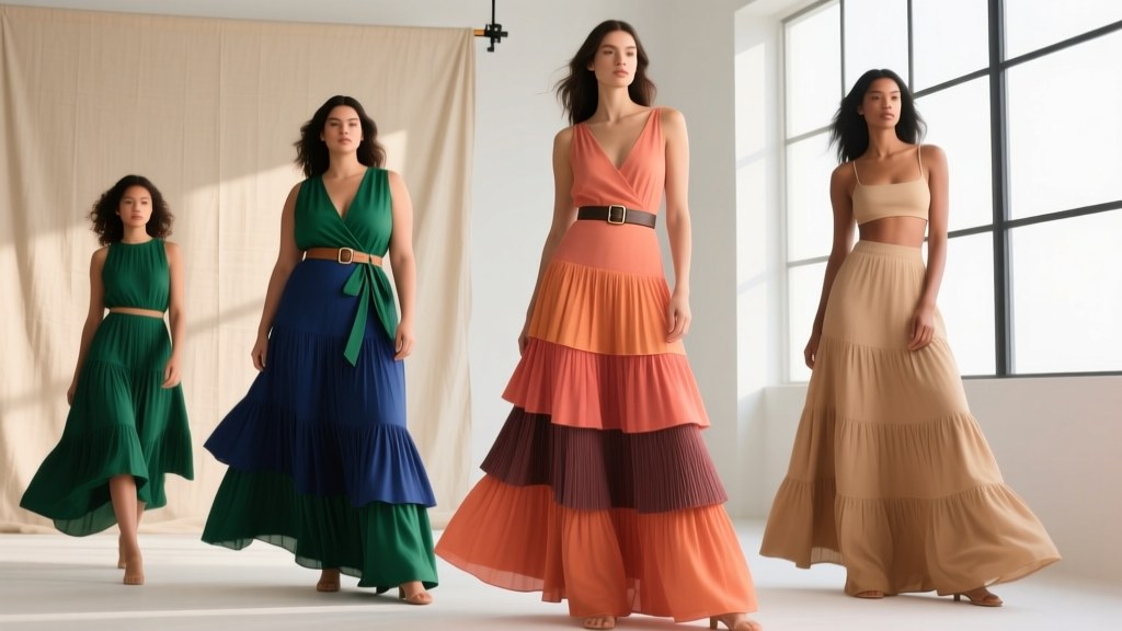 Tiered Maxi Skirts: Flattering for Every Body Type?