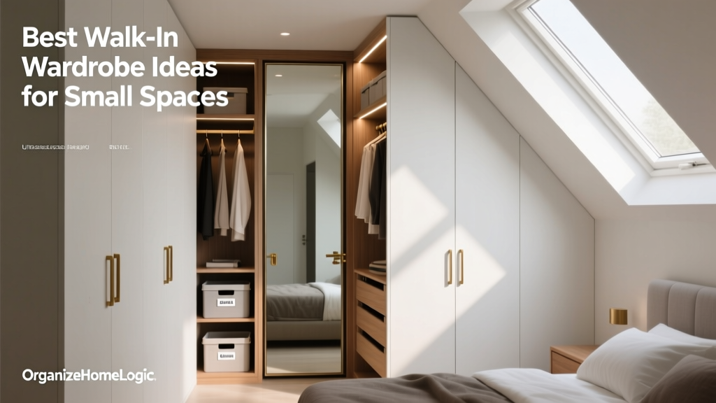 Best Walk-In Wardrobe Ideas for Small Spaces