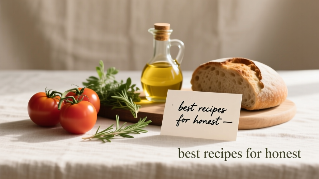 Best Recipes for Honest Cooking: Transparent Ingredients, Real Flavors, Zero Greenwashing