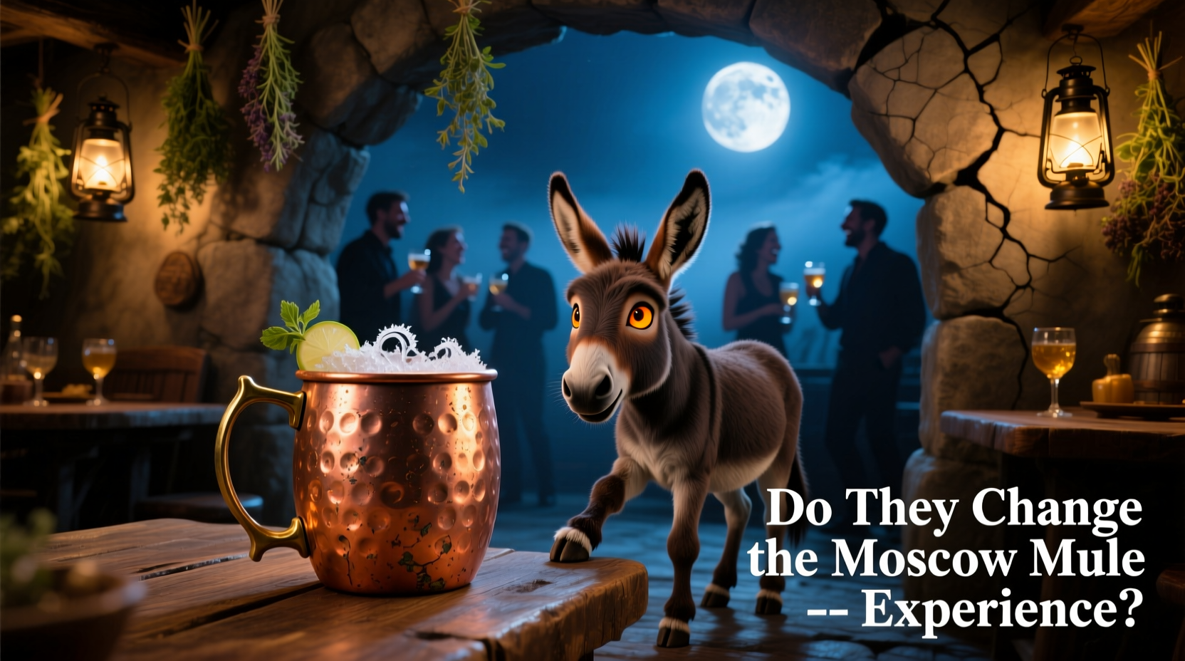 moonlight mule copper mugs do they change the Moscow Mule experience