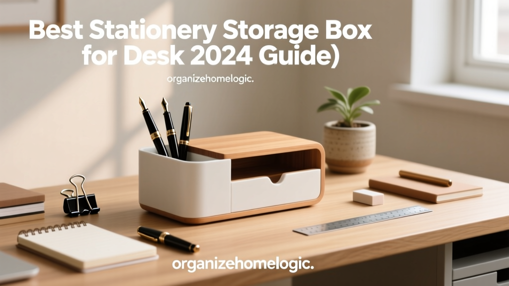 Best Stationery Storage Box for Desk (2024 Guide)