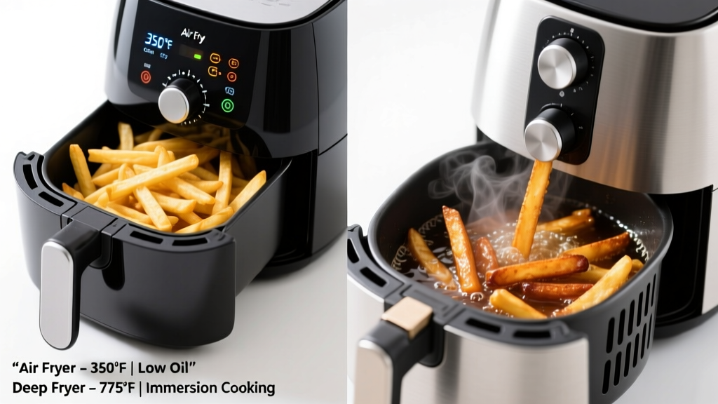 Air Fryer Temp vs Deep Fryer: Real Cooking Differences