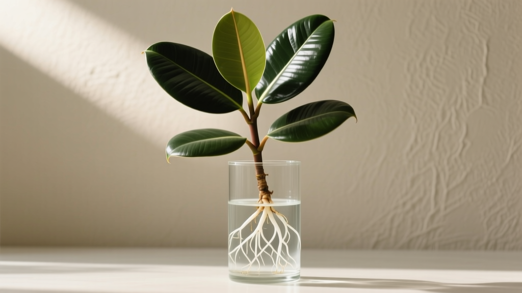 Rubber Plant Water Propagation Method (2026)