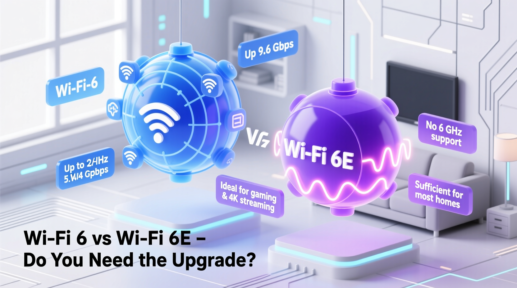 wifi 6 vs wifi 6e do you really need the upgrade for home internet
