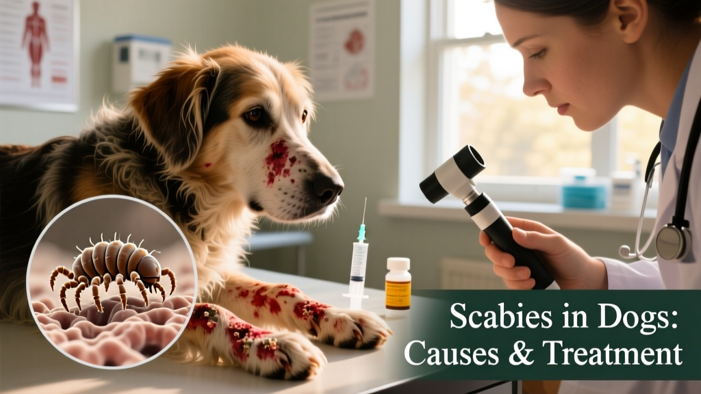 What Causes Scabies in Dogs and How Is It Treated?