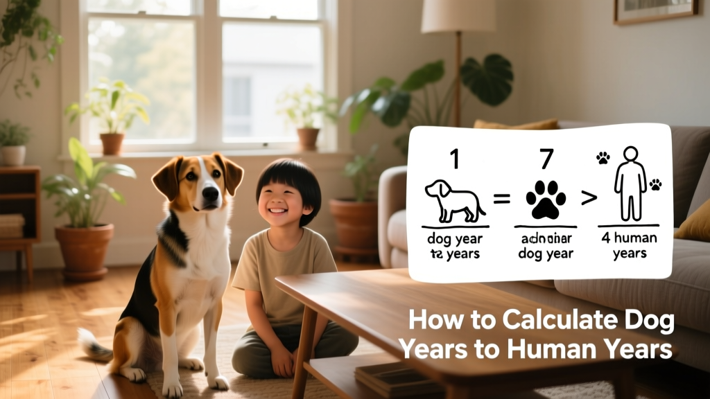 How to Calculate Dog Years to Human Years