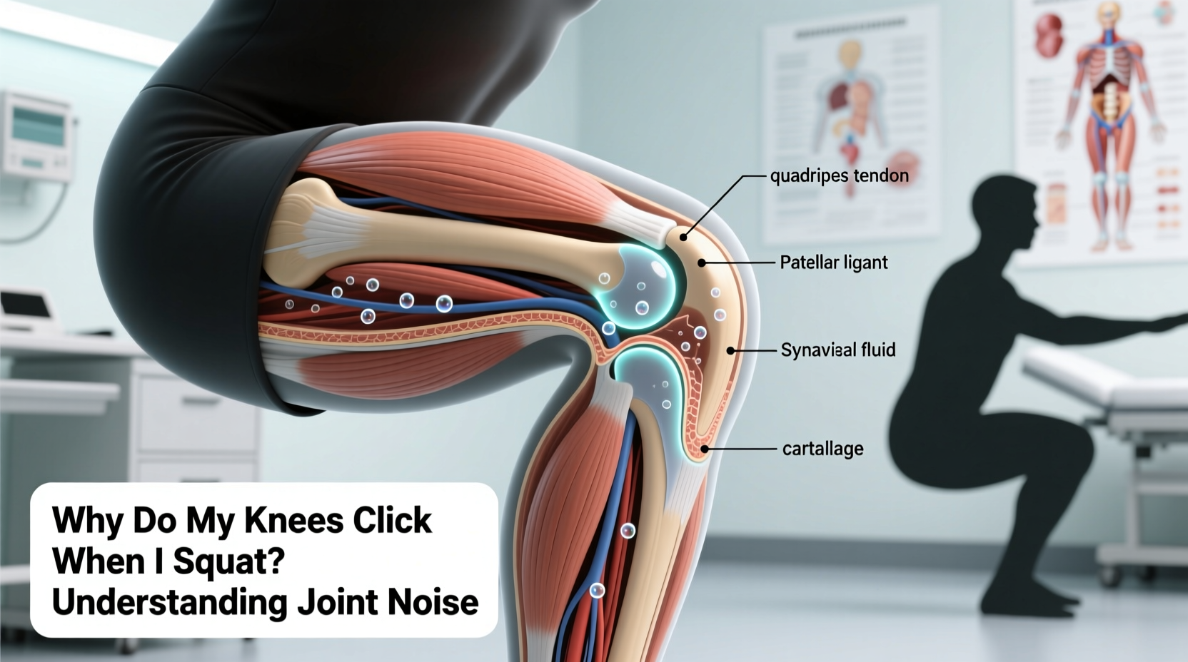 why do my knees click when i squat understanding joint noise