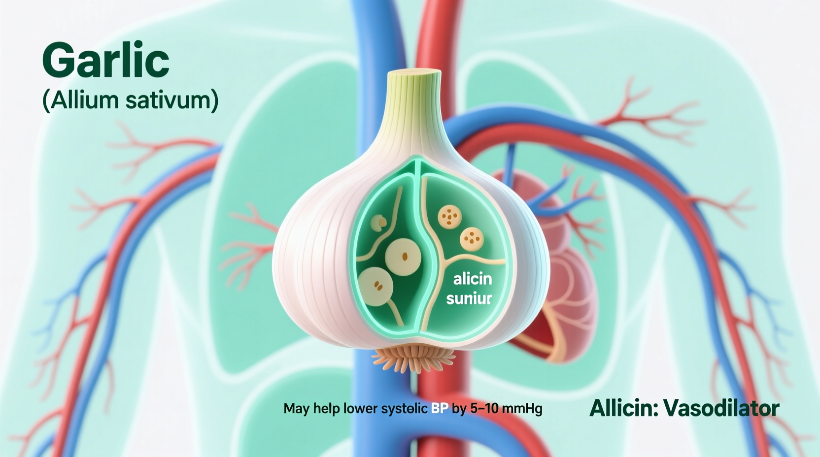 Garlic for High Blood Pressure: Evidence-Based Benefits
