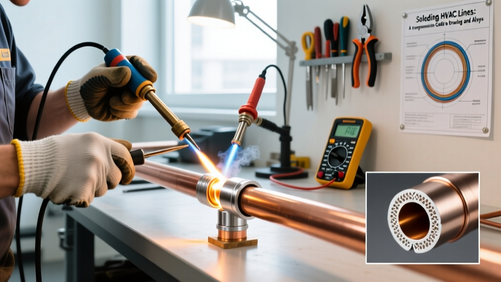 Soldering HVAC Lines: A Comprehensive Guide to Brazing and Alloys