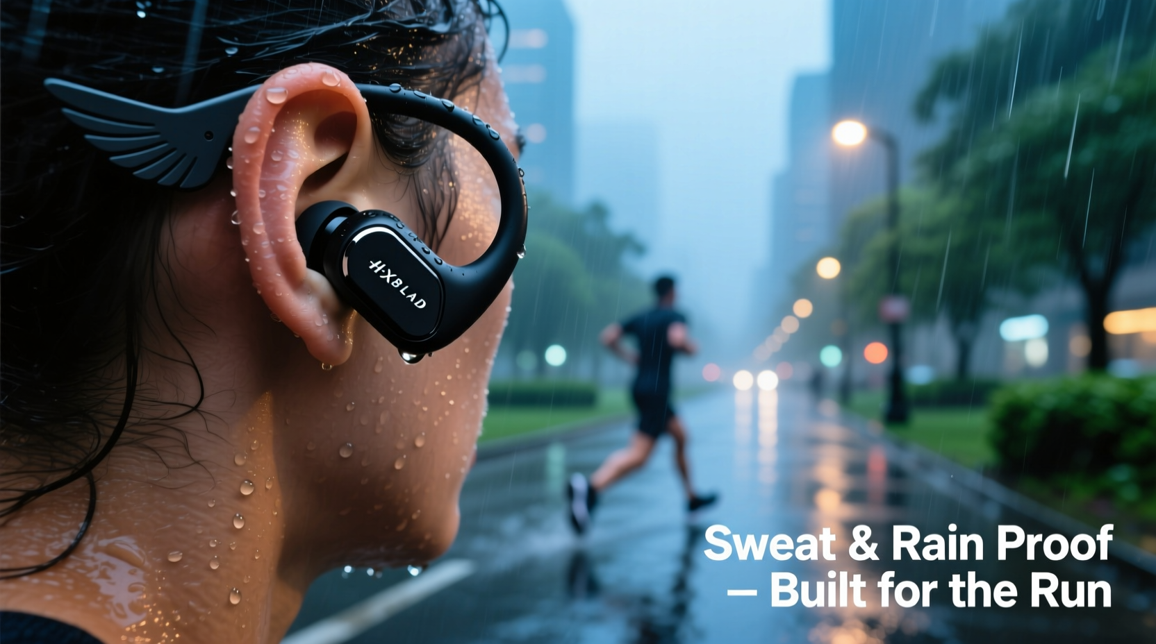 wireless earbuds for running that survive heavy sweating and rain
