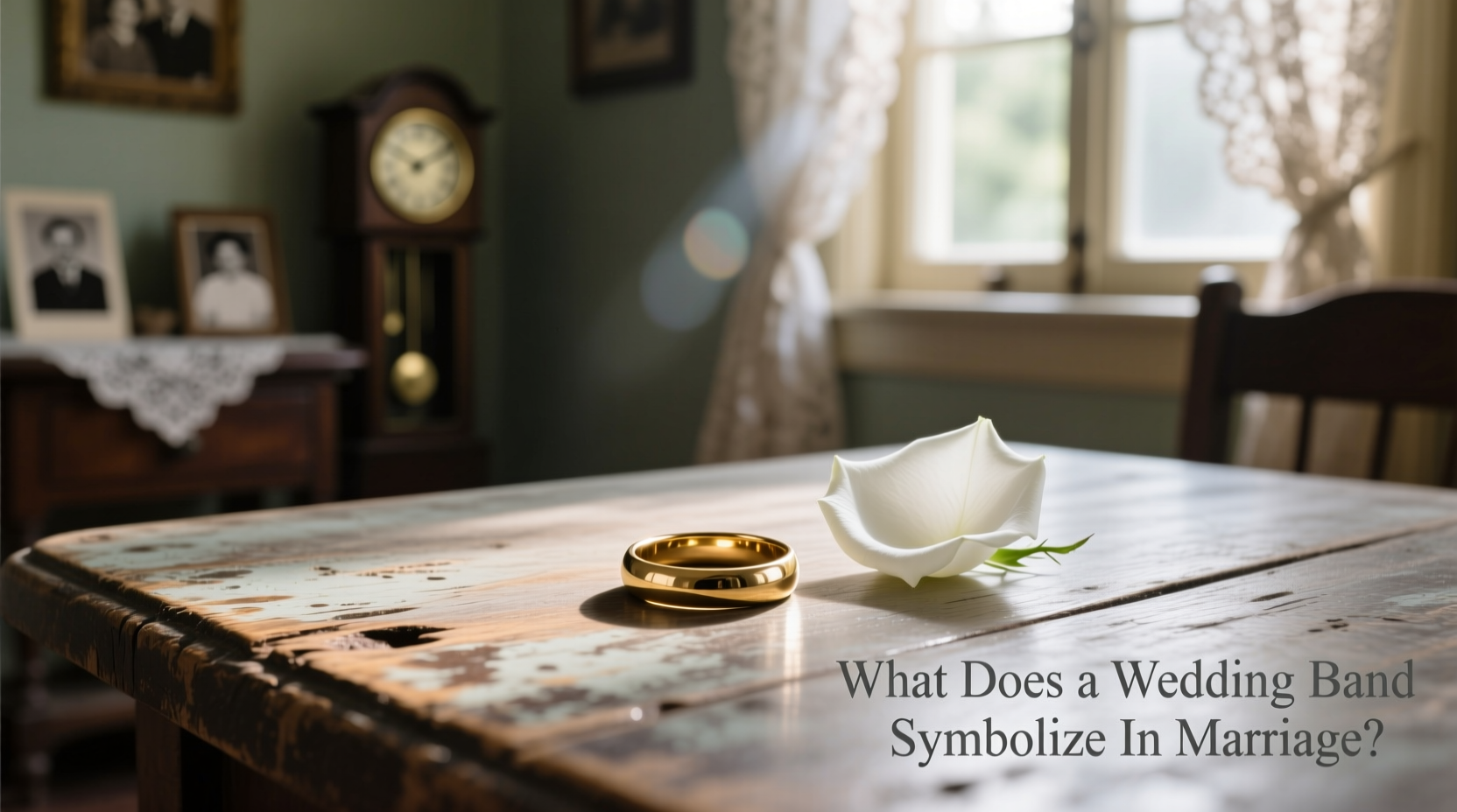 what does a wedding band symbolize