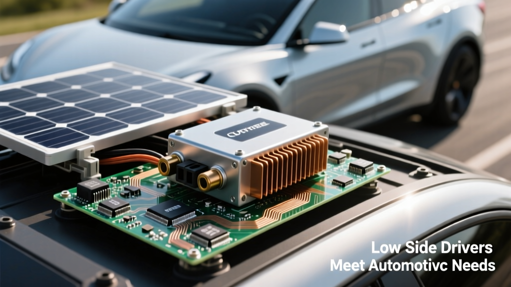 Low-Side Drivers Meet Automotive Needs: Robust, Efficient, and ISO 26262-Compliant Power Switching