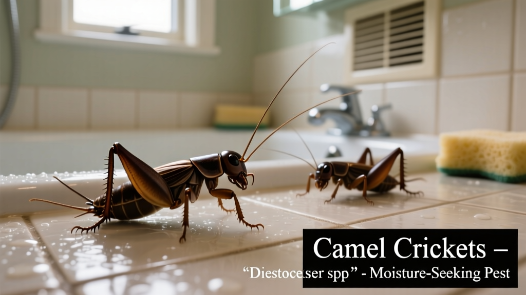 Camel Crickets in Bathroom: Identification & Removal