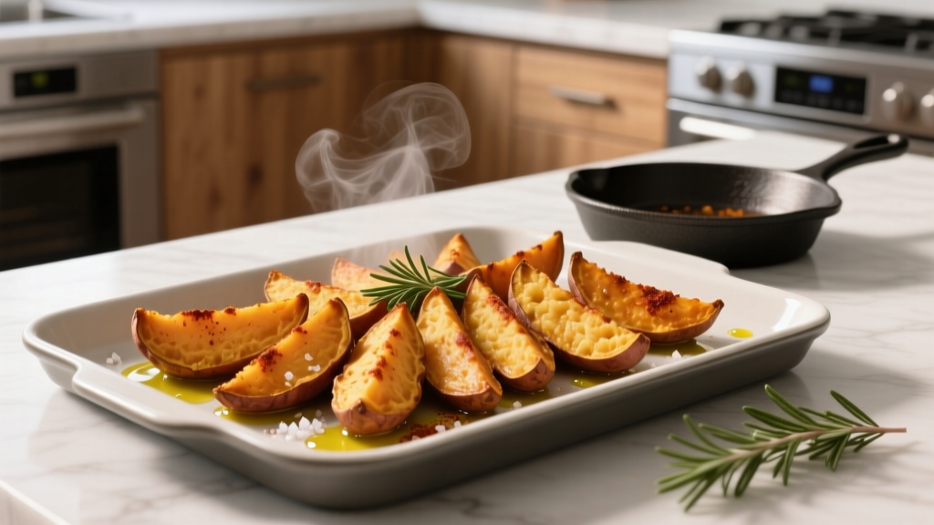 Best Air Fryer Sweet Potato Recipe (Crispy & Tender!)