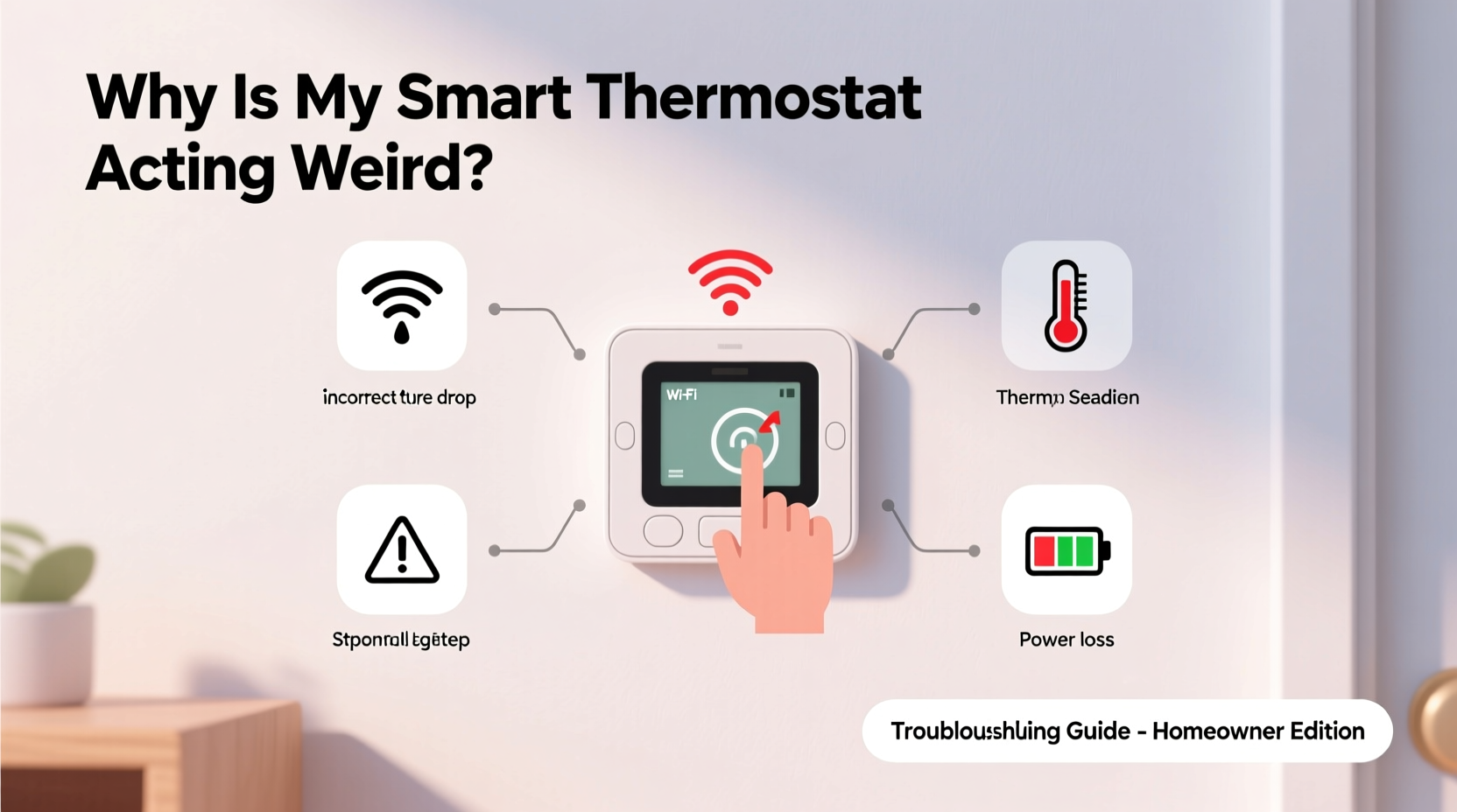 why is my smart thermostat acting weird troubleshooting guide for homeowners