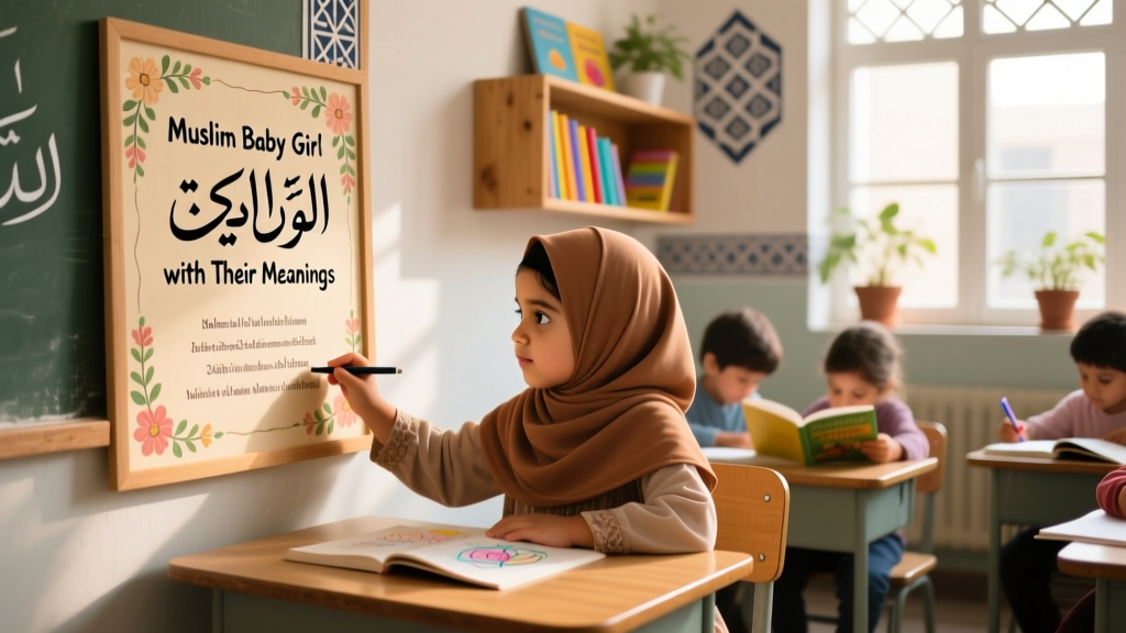 Muslim Baby Girl Names With Their Meanings: Linguistic Origins, Cultural Significance, and Modern Usage Trends