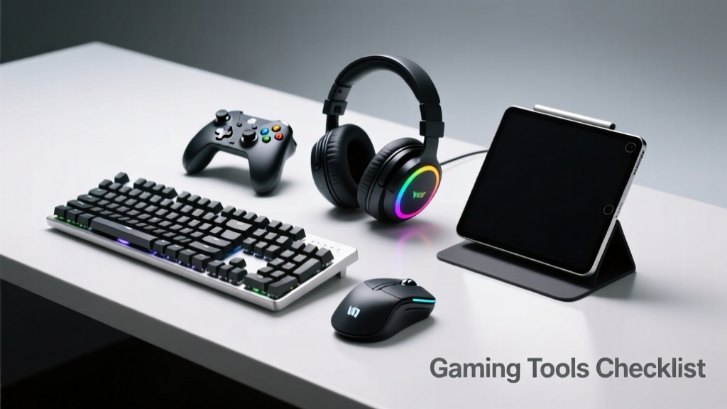 Gaming Tools Checklist: Hardware and Software