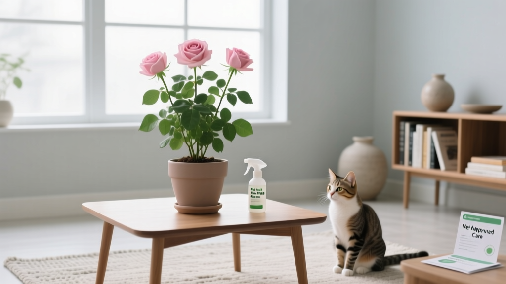 Indoor Rose Dying? Toxic to Cats? Vet-Approved Fixes