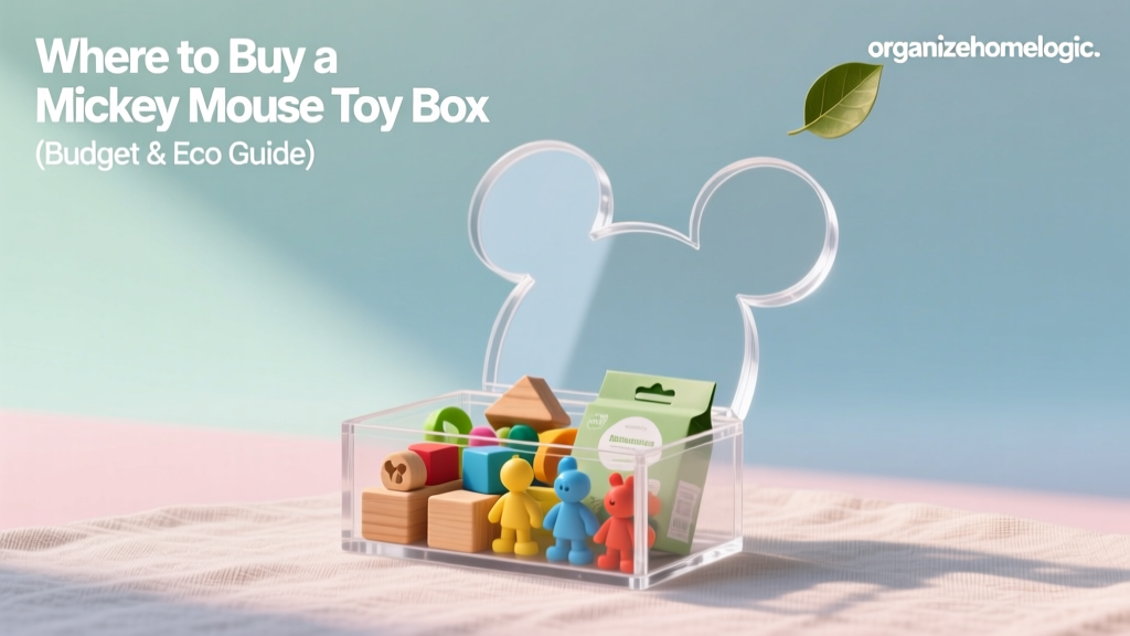 Where to Buy a Mickey Mouse Toy Box (Budget & Eco Guide)