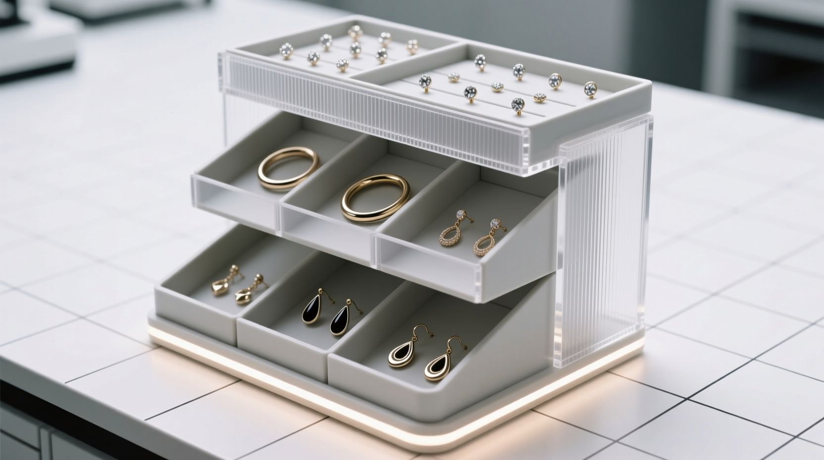 closet organization tips hanging tray vs rotating stand