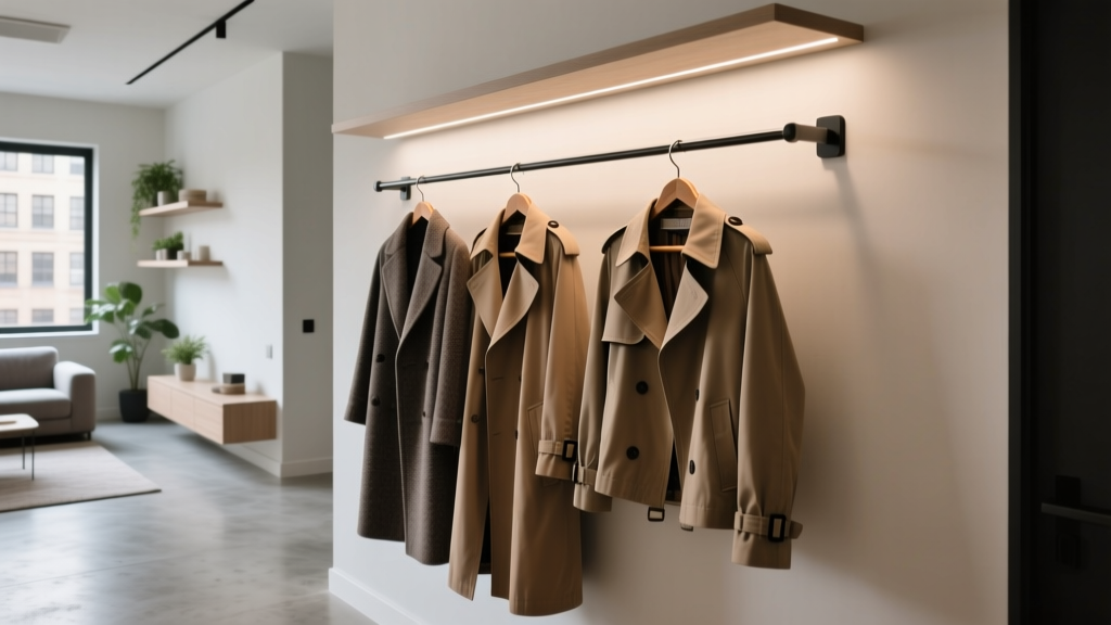 Best Coat Hanging Ideas for Small Apartments