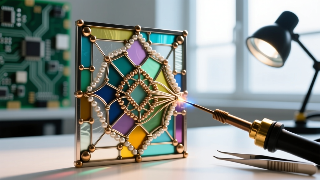 Advanced Decorative Soldering Stained Glass Techniques Explained