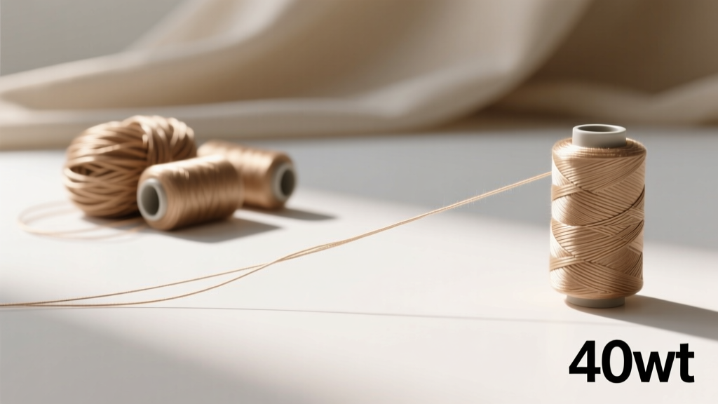 40wt Thread Guide: Strength, Stitching & Sustainability